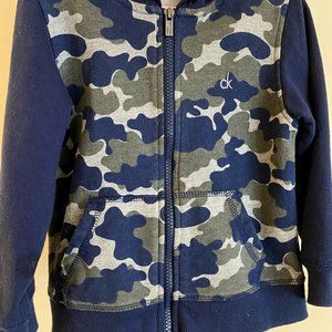 Calvin Klein  blue sweatshirt for kids